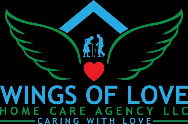 logo for Wings of Love Home Care Agency LLC